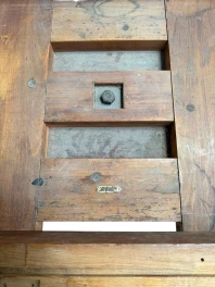 Art Deco Modernist Round Extendable Dining Room Table by Hendrik Wouda, 1931